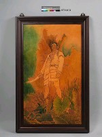 藏品(皮革藝術創作-瑁瑁．瑪邵《太魯閣勇士》)的圖片